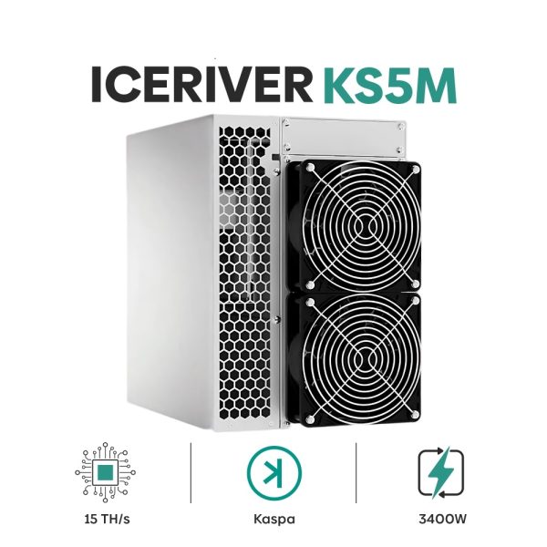 Iceriver KS5M Kaspa (15Th/s)