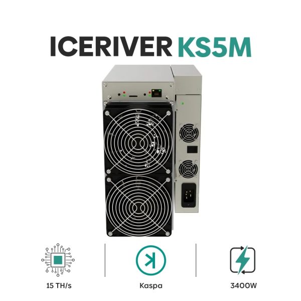 Iceriver KS5M Kaspa (15Th/s)